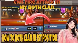 Opponents were Shocked to see Attack 😊Cwl Best Attack Strategy #clashofclans #gaminggirlsdiva