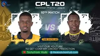 CPL 2021 10th Match Prediction Barbados Royals  vs Jamaica Tallawahs | BR vs JAM |