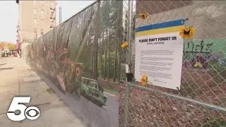 New York mural reminds Americans of the war in Ukraine
