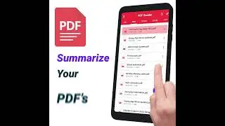 PDF Reader With AI Assistant | AI PDF Summarizer | AI PDF Reader | AI-Powered PDF reader Summariser