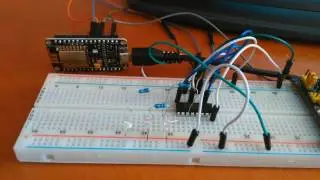 ESP8266 74HC595 connection