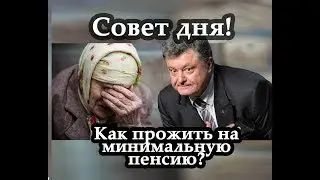 Как прожить на минимальную пенсию?