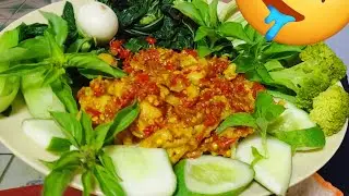 ASMR MUKBANG RICA RICA MERCON KAKI AYAM TAMPAH TULANG MERCON+ LALAPAN NYA BIKIN NAGIH