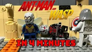 Ant-Man & The Wasp in 4 Minutes (MCU LEGO StopMotion)