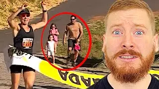Dad Tries To RUIN Mom's Race Using Kids