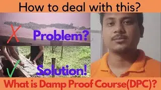 Wall putty এৰাই যোৱাৰ মূল কাৰণ | Why Wall Putty damage takes place above Ground floor | DPC concrete