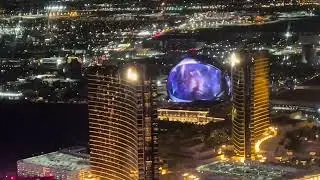 Las Vegas Strip Night heli