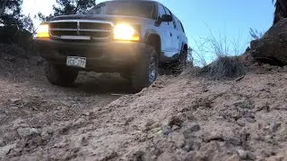 DODGE DAKOTA OFF ROAD NEAR GYPSUM MINES : GYPSUM, COLORADO