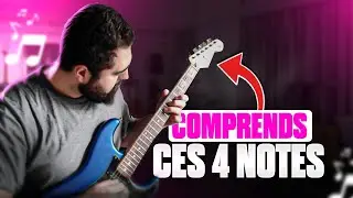 Les 4 NOTES INDISPENSABLES pour débuter vos solos et impros à la guitare !