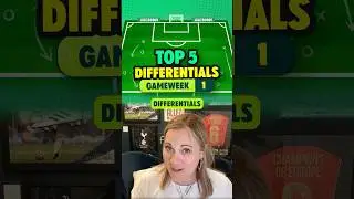 TOP 5 DIFFERENTIALS FPL GW1
