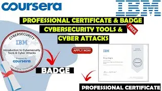 IBM Cybersecurity Analyst Free Professional Certificate | Coursera Free Certification Courses