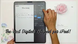 The BEST Editable Digital Notepad for iPad! 👀✨📝