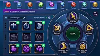 LANCELOT BEST EMBLEM AND BUILD 2021