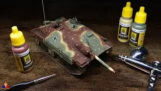 Painting German WWII Ambush Camo… Made Easy! | 1/35 Scale Model Tutorial