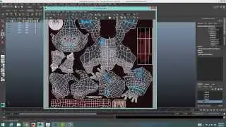UV Mapping 101 in Maya 2014 Part 1
