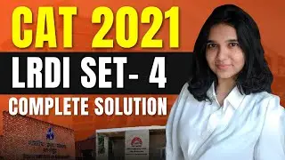 CAT 2021 LRDI Set| LRDI Complete Solutions