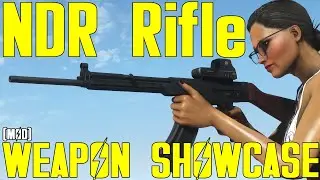 Fallout 4: AnotherOne NDR Rifle - Weapon Mod Showcase