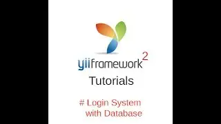 Yii2 Tutorials #9 - Login System with Database