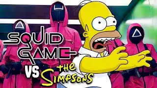 The Simpsons in Squid Game (Red Light Green Light)