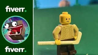 Golfing With A Smile On My Face… (LEGO Stop Motion) | Fiverr