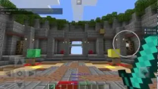 Обзор сервера CrystalWorld Minecraft PE на версии 1.0.0