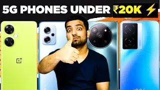 Top 5 Best 5G Smartphones Under ₹20000 Budget 🔥 June 2023 | Amoled, 128GB, 5000 Mah Battery