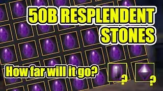 50 Billion resplendent destruction stones blow up