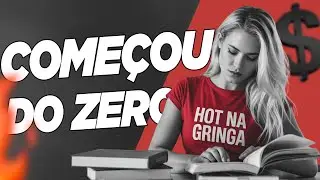 COMEÇOU DO ZERO E JÁ ESTÁ FATURANDO NO NICHO HOT!