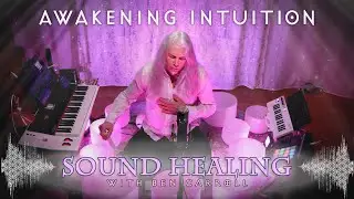 Awakening Intuition | Third Eye Activating Sound Bath Meditation | 432hz Singing Bowl Sound Healing