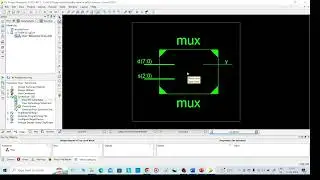 8to1 Mux VHDL code in Xilinx,VHDL code  basics, 8to1 mux ,Xilinx Tutorial, VHDL tutorial, DICD,VLSI