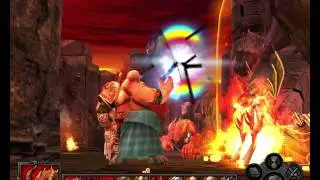 HoMM5 - Tribes of The East last mission: Wulfstan vs Demons