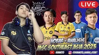 🔴(LIVE) NOBAR EVOS VS FNX | Di MSC Southeast Asia 2023 MOBILE LEGENDS