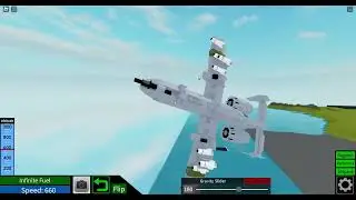 A-10C Thunderbolt II showcase - Plane Crazy roblox