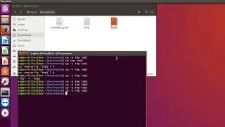 Linux command cp - How to copy files ond/or folders on the Ubuntu.