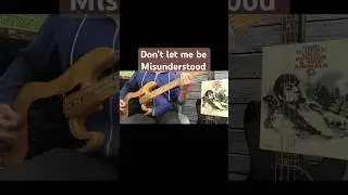 Don't Let Me Be Misunderstood - Animals- FRANKS BASS COVERS  