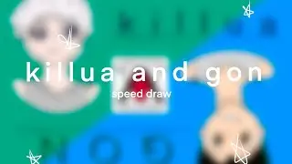 gon and killua | speed draw | hunter x hunter