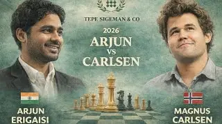 Magnus Carlsen vs Arjun Erigaisi |Tepe Sigeman & Co 2026 