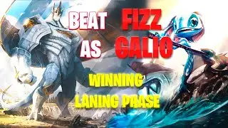 Galio VS Fizz | How to beat Fizz as Galio | Tips And Counters for Laning Phase