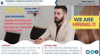 WALK IN INTERVIEW