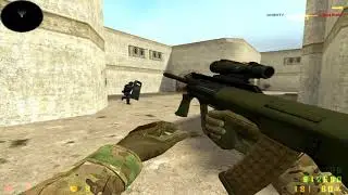 CS 1.6 | Gameplay de_dust2_cz | CS GO Mod Version 2012 | Proyecto GoldSrc