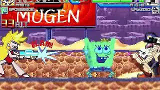 Mugen - Panty and SpongeBob vs Rob and Waluigi