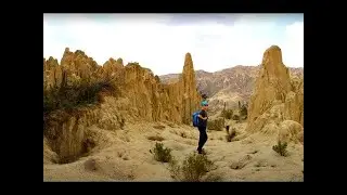 Ла-Пас - город в кратере потухшего вулкана 2016 г., Боливия