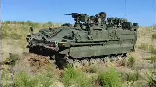 Nuevo VCZAP “Castor” en las zonas habilitadas del acuartelamiento de EL Goloso.