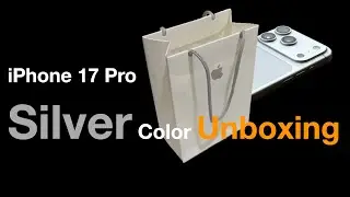 iPhone 17 Pro Silver Unboxing 🔥🔥🔥
