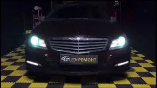 Ремонт фары Mercedes Benz w204