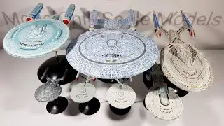 Amazing value! AMT's USS Enterprise packed model set