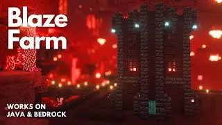 BLAZE FARM | Minecraft Tutorial | Java & Bedrock [1.21+]