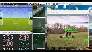 Raspberry Pi Drone Manual Flight with LIVE Object Detection