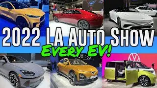 2022 LA Auto Show - Every NEW electric car!