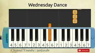 Wednesday Dance | pianika tutorial